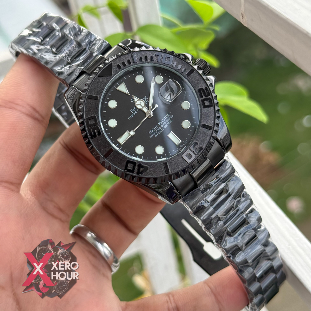Rolex Yacht Master Chain Series | Full Black Dial_img_3