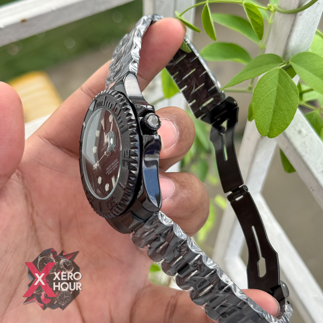 Rolex Yacht Master Chain Series | Full Black Dial_img_4