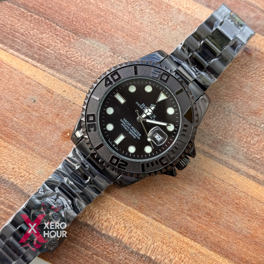 Rolex Yacht Master Chain Series | Full Black Dial_img_6
