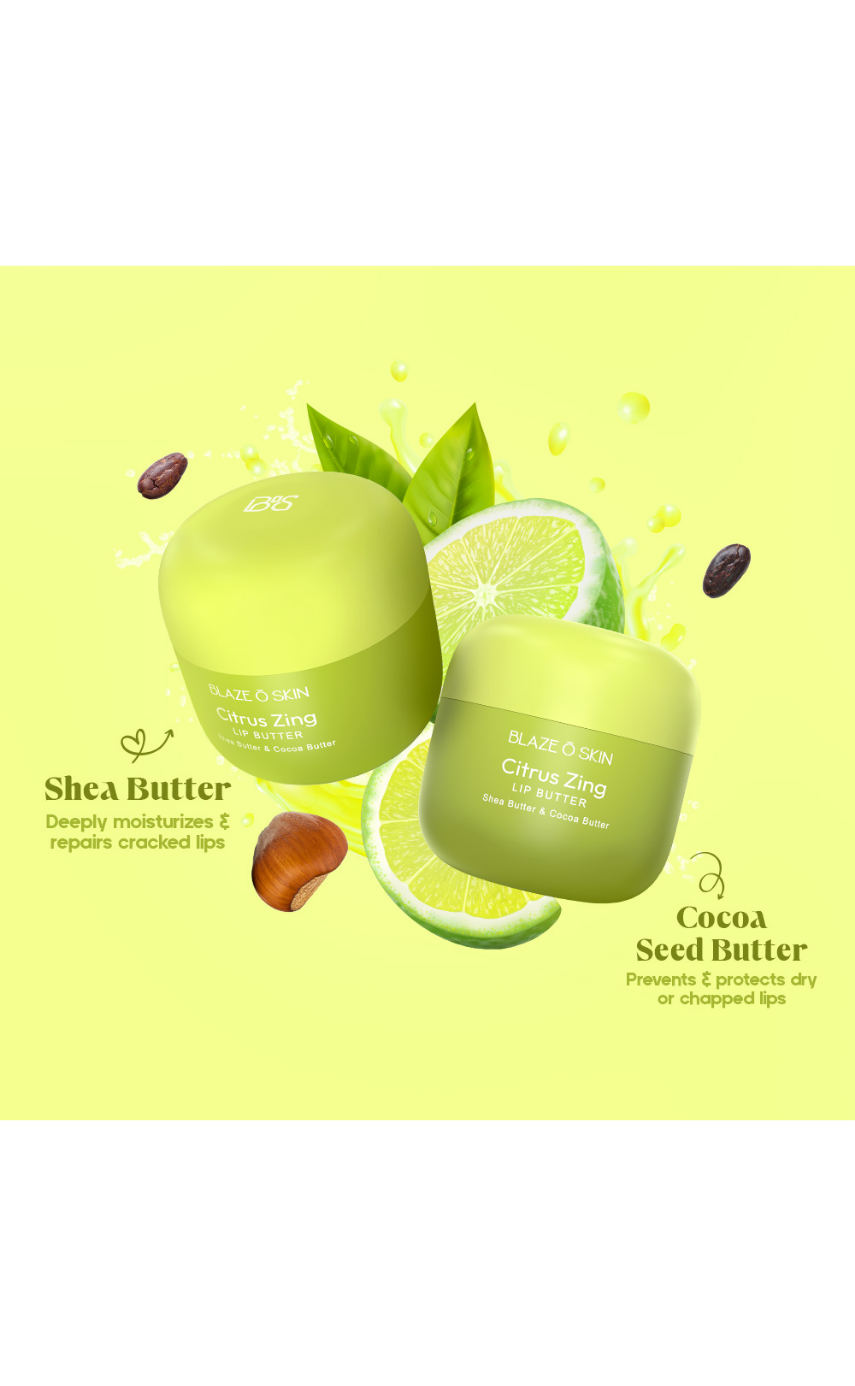 Blaze O’ Skin Citrus Zing Lip Butter 30ml - Image 3