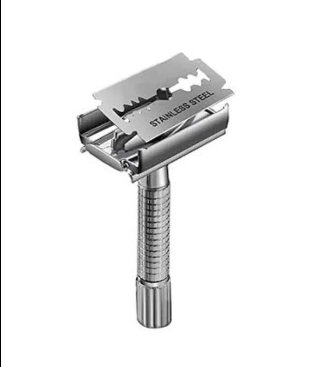 Safety Razor Stainless Steel Double Edge Men's Comfortable Safety Shaving Razor_img_1