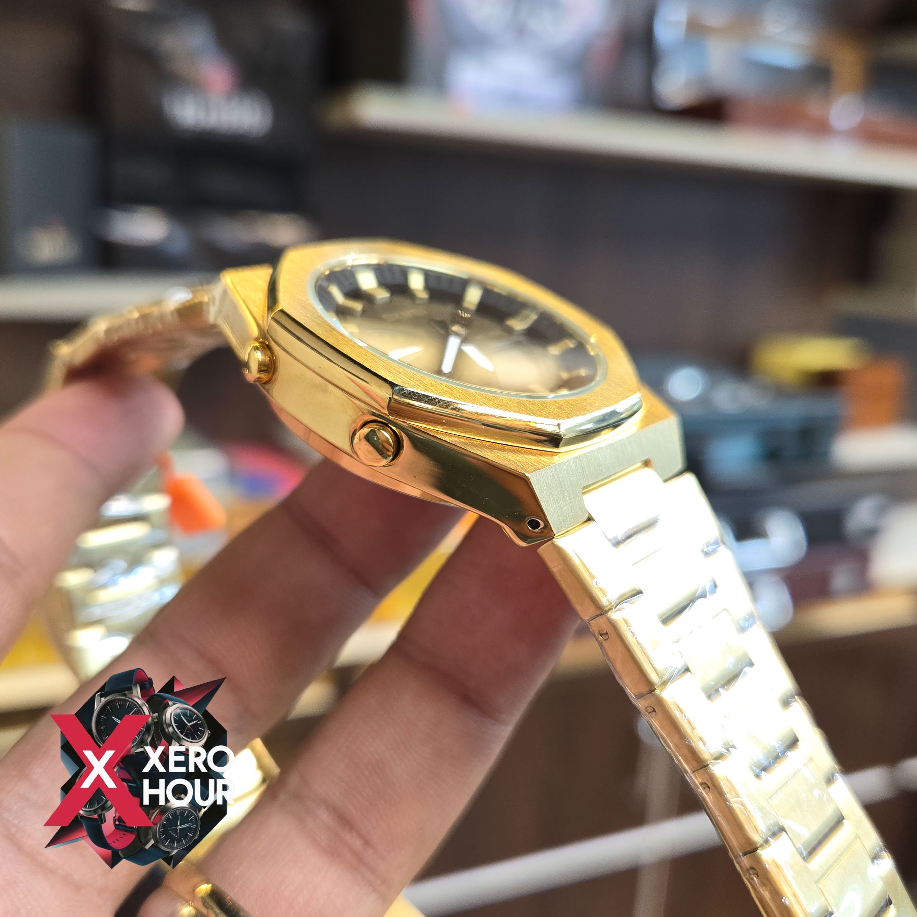 Skmei 1816 Dual Time Show digital |  Gold Color_img_2