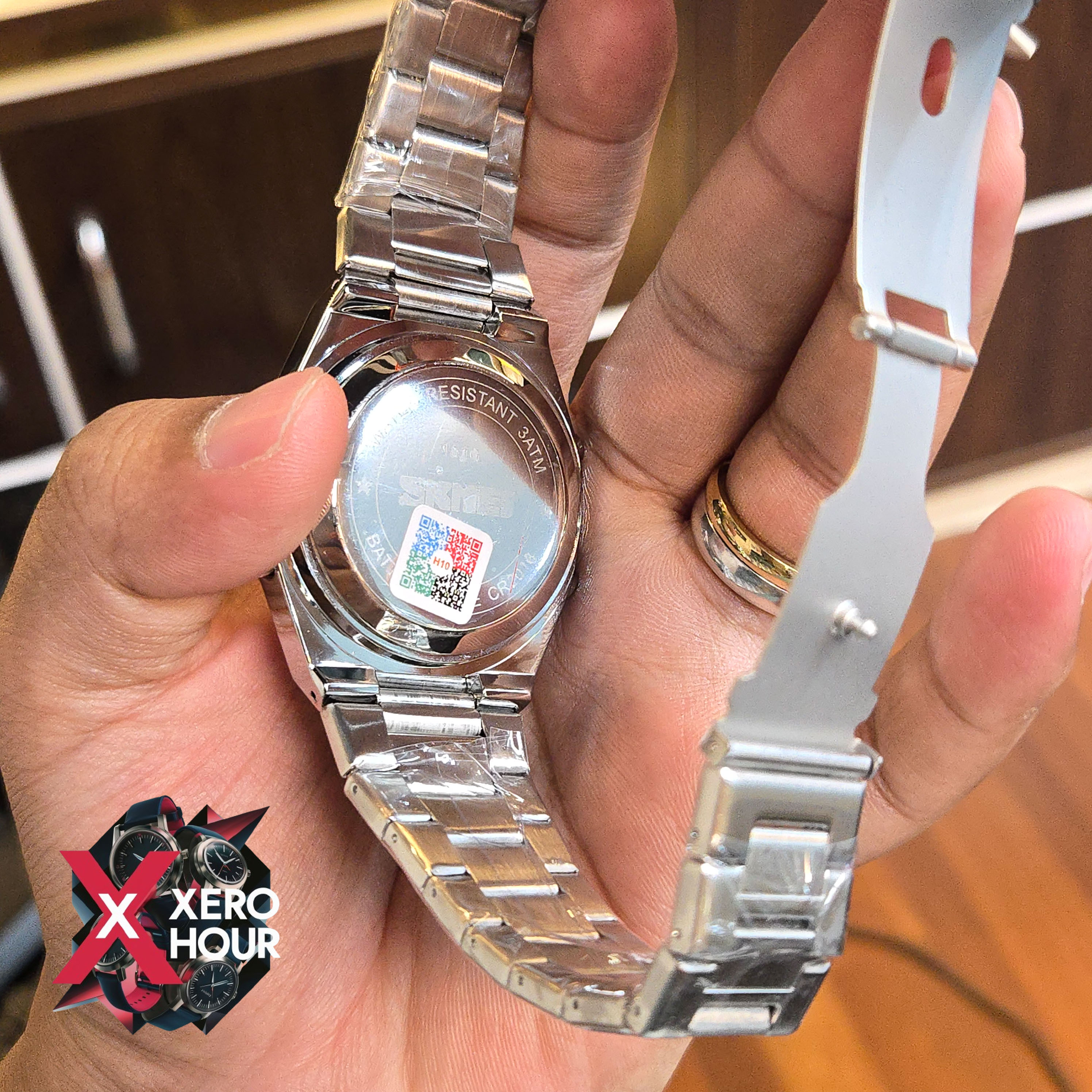 Skmei 1816 Dual Time Show high quality men’s digital watch for men | SILVER,BLACK,GOLD_img_3