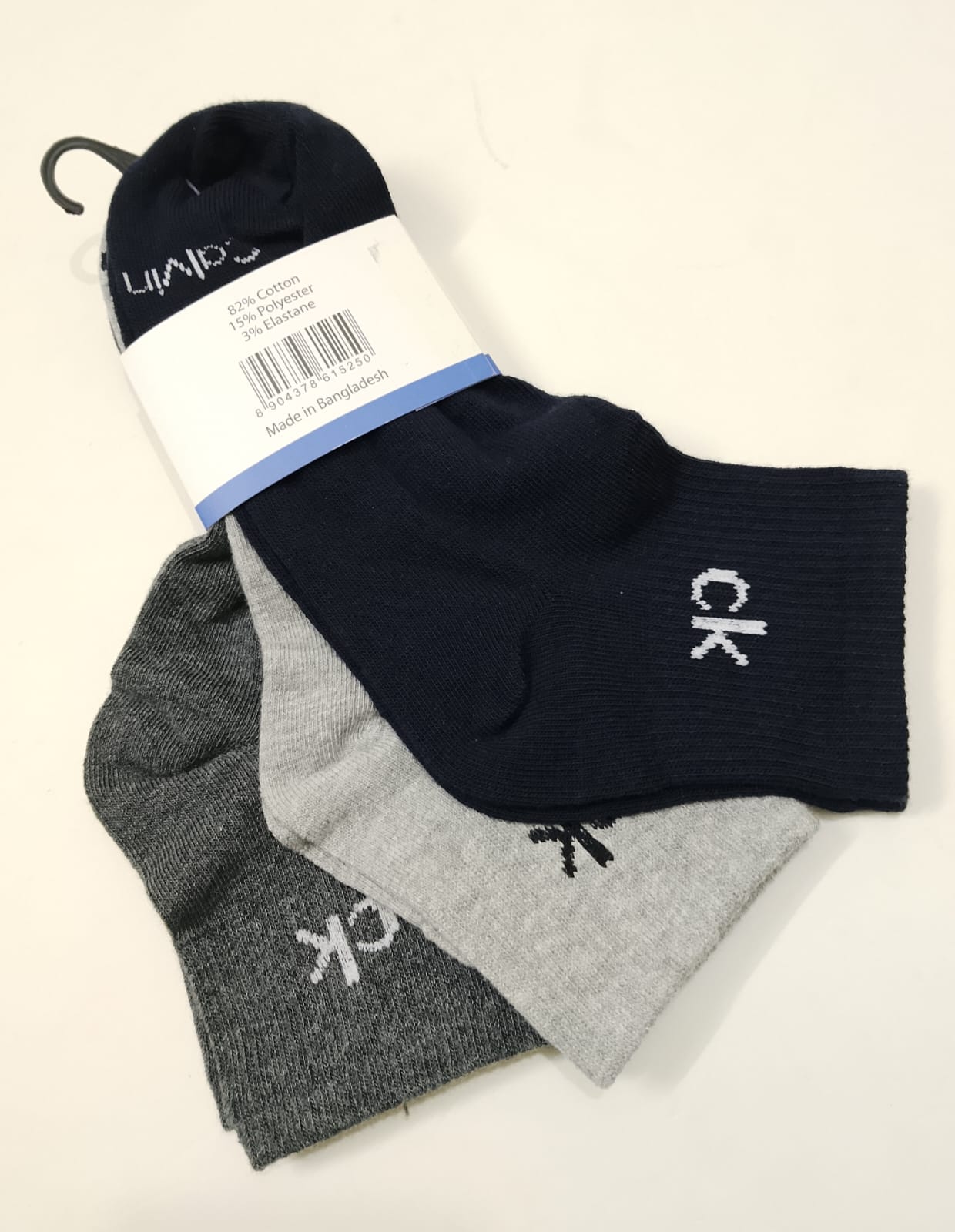 Calvin Klein Men's Original Sock's Combo (3 Pairs)_img_2
