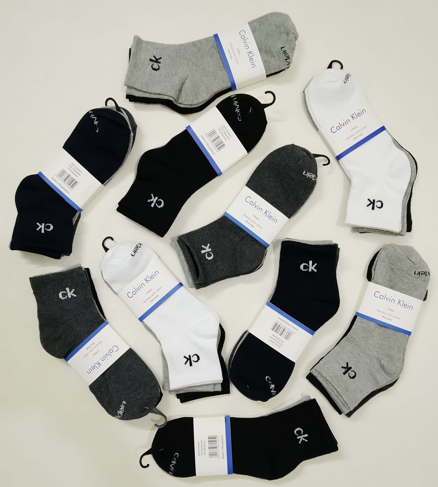 Calvin Klein Men's Original Sock's Combo (3 Pairs)_img_3