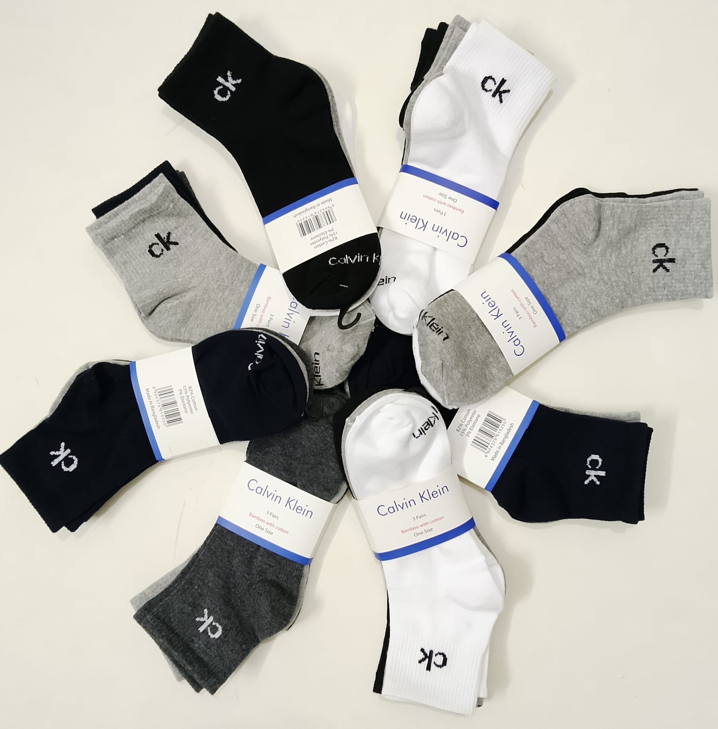 Calvin Klein Men's Original Sock's Combo (3 Pairs)_img_4