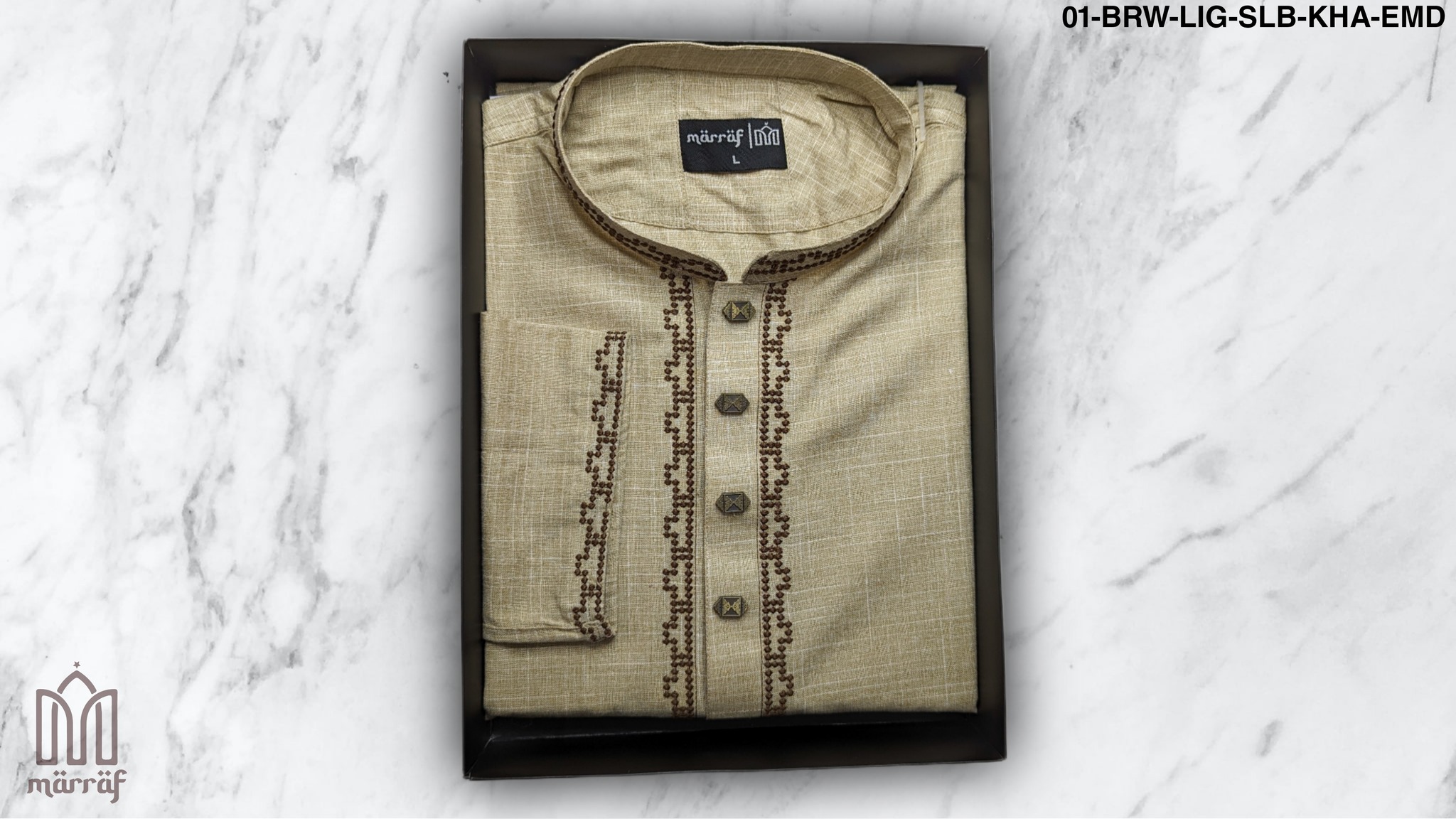 𝐄𝐥𝐞𝐠𝐚𝐧𝐭 𝐋𝐢𝐠𝐡𝐭 𝐁𝐫𝐨𝐰𝐧 𝐏𝐚𝐧𝐣𝐚𝐛𝐢 𝐰𝐢𝐭𝐡 𝐄𝐦𝐛𝐫𝐨𝐢𝐝𝐞𝐫𝐞𝐝 𝐒𝐥𝐚𝐛 𝐃𝐞𝐬𝐢𝐠𝐧_img_3