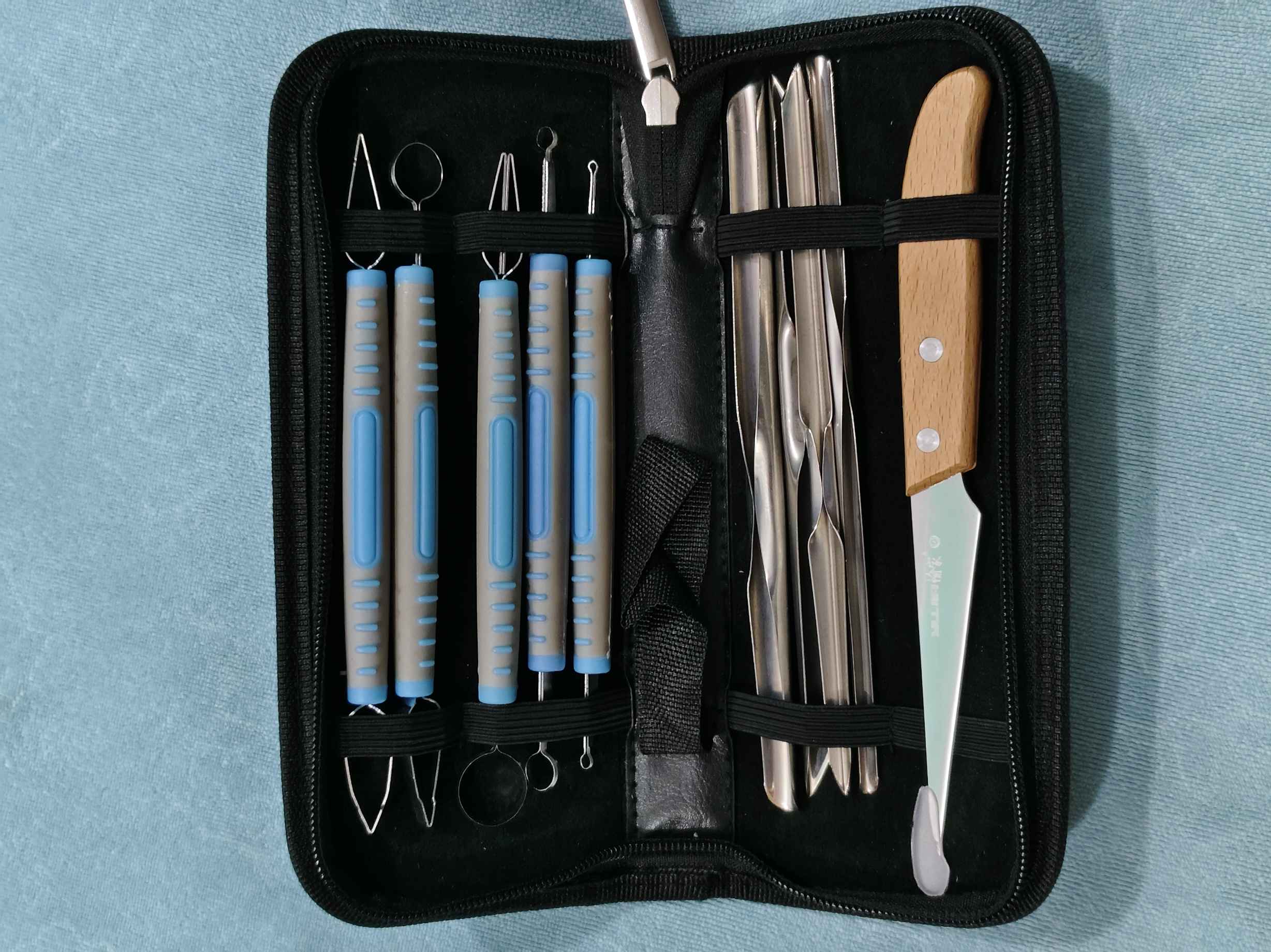 Carving Tools Chef Stainless Steel UV Stab Knife Sharp Kitchen Fruit and Vegetable Carving Knife Complete Set_img_5