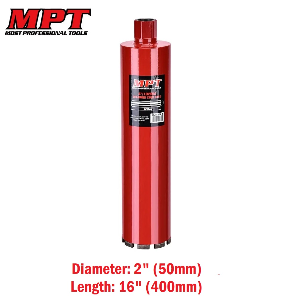 Diamond Sharp Core Drill Bits ( 2" | 3" | 4" | 5" | 6" | 8" ); Model : MJ15002_img_1