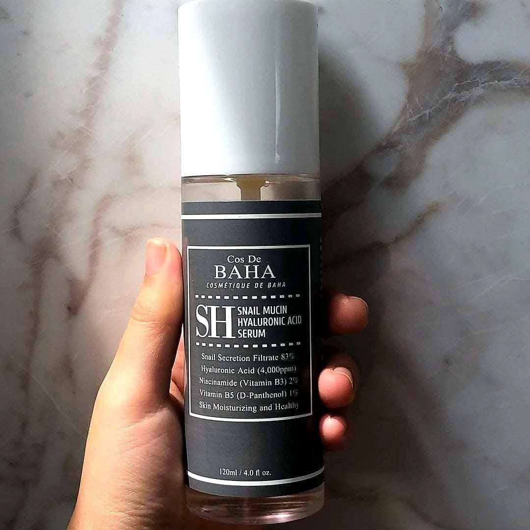 Cos De BAHA SH Snail Mucin Hyaluronic Acid Serum(120ml)