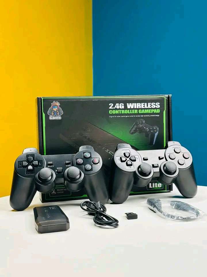 64GB Built-in 20000 Games Stick 2 Wireless controller gamepad 4K HD Video game Console