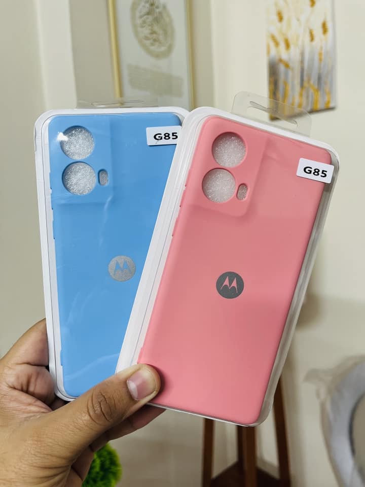 Motorola G85 Back Cover Soft Silicone Phone Case_img_0