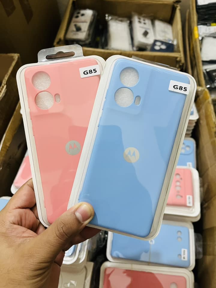 Motorola G85 Back Cover Soft Silicone Phone Case_img_1