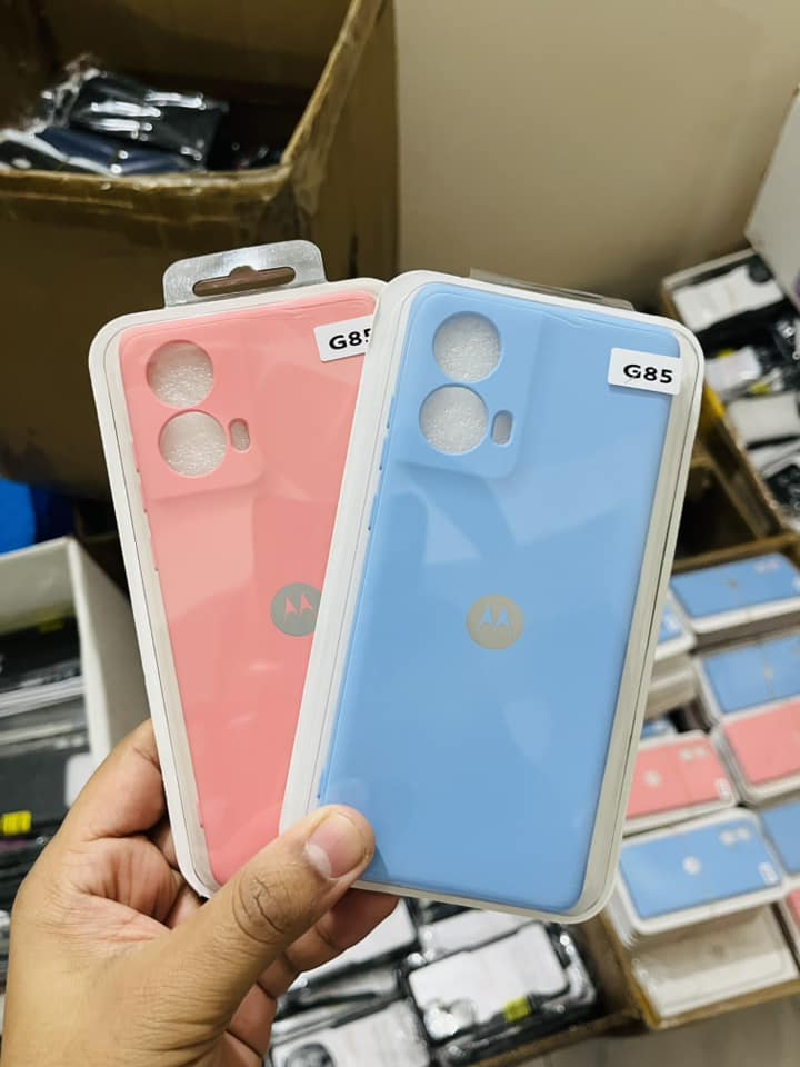 Motorola G85 Back Cover Soft Silicone Phone Case