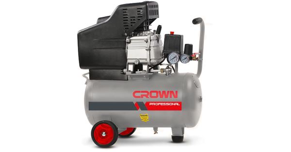 CROWN CT36028,25L Professional Direct Air Compressor,1.49KW, 135L/min, 8Bar; Model: CT36028_img_4