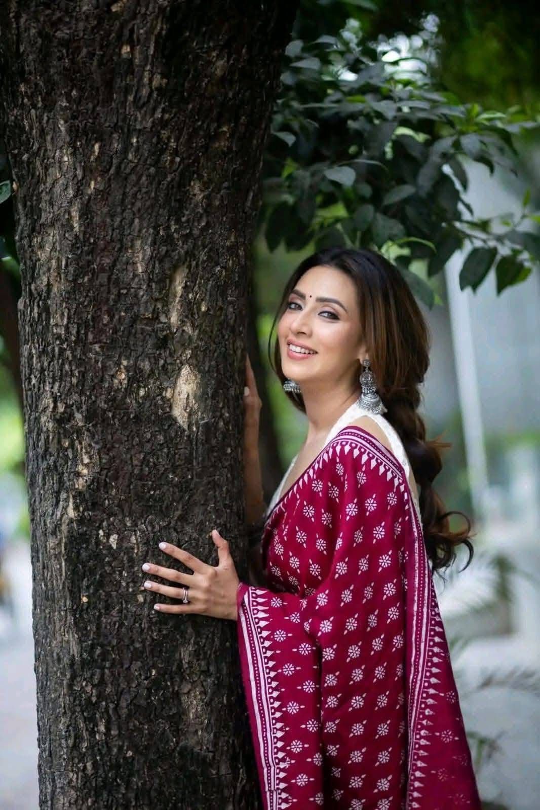 Handloom Cotton block print saree_img_2