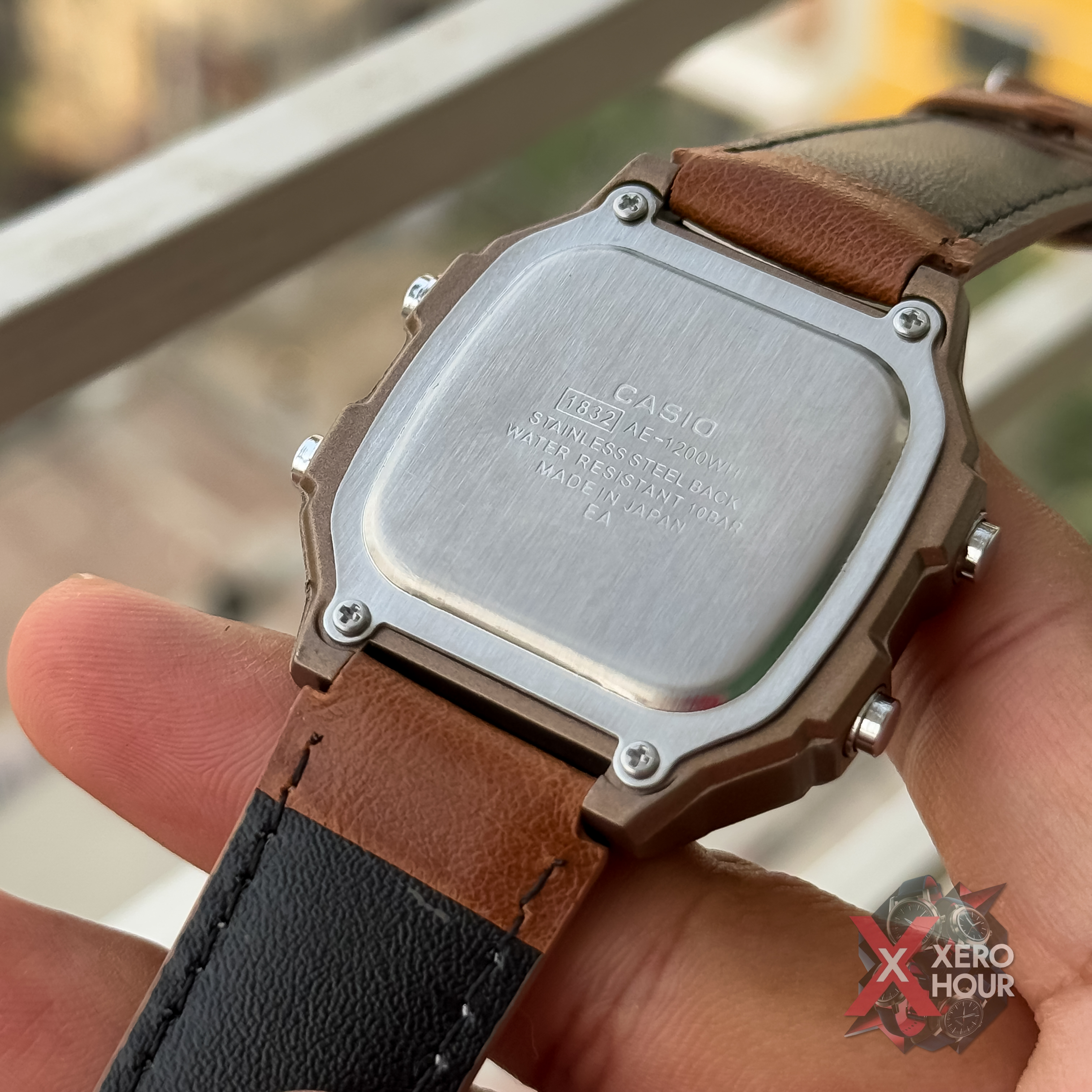 Casio AE 1200 | AA Grade | Brown leather belt_img_4