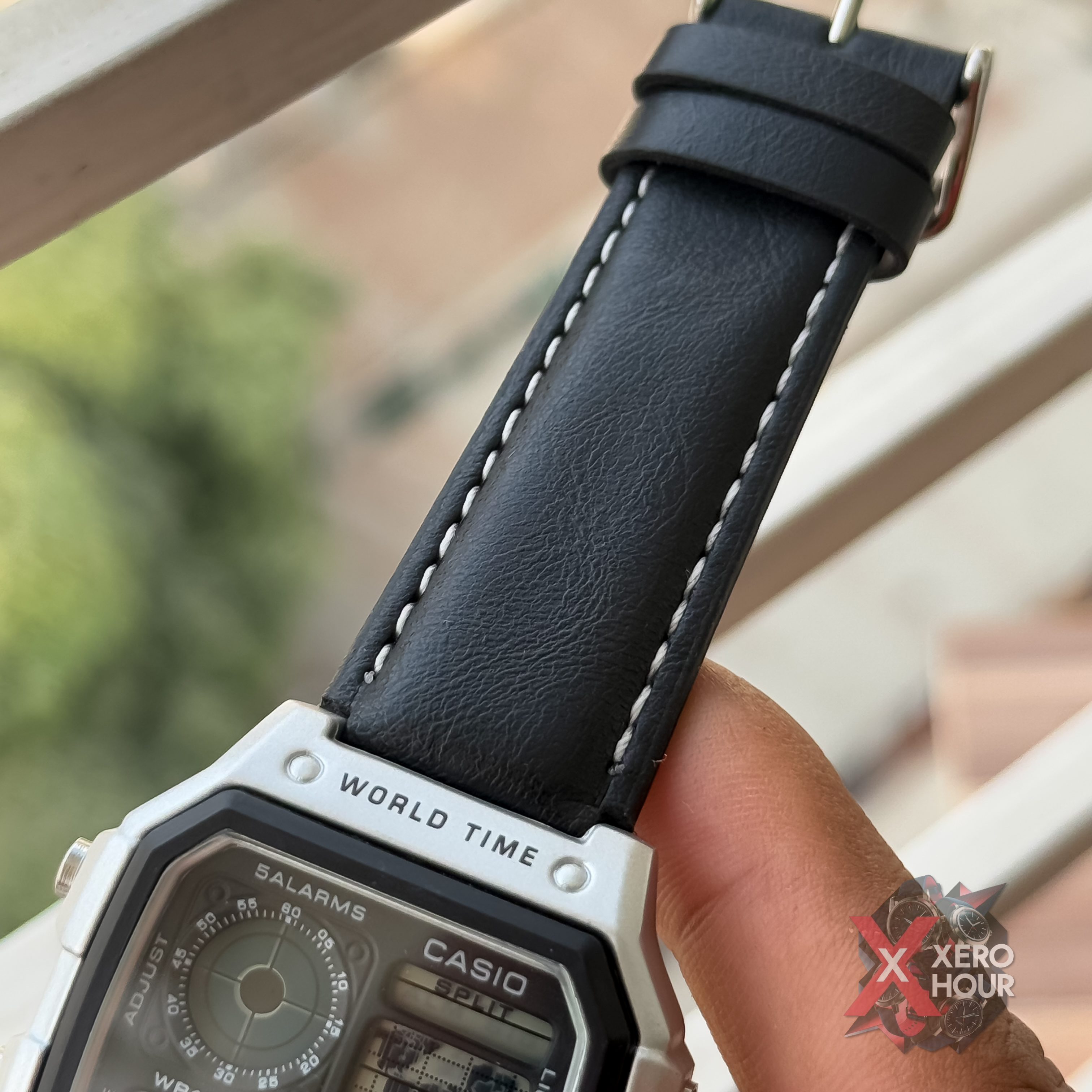 Casio AE 1200 | AA Grade | Black leather belt_img_4