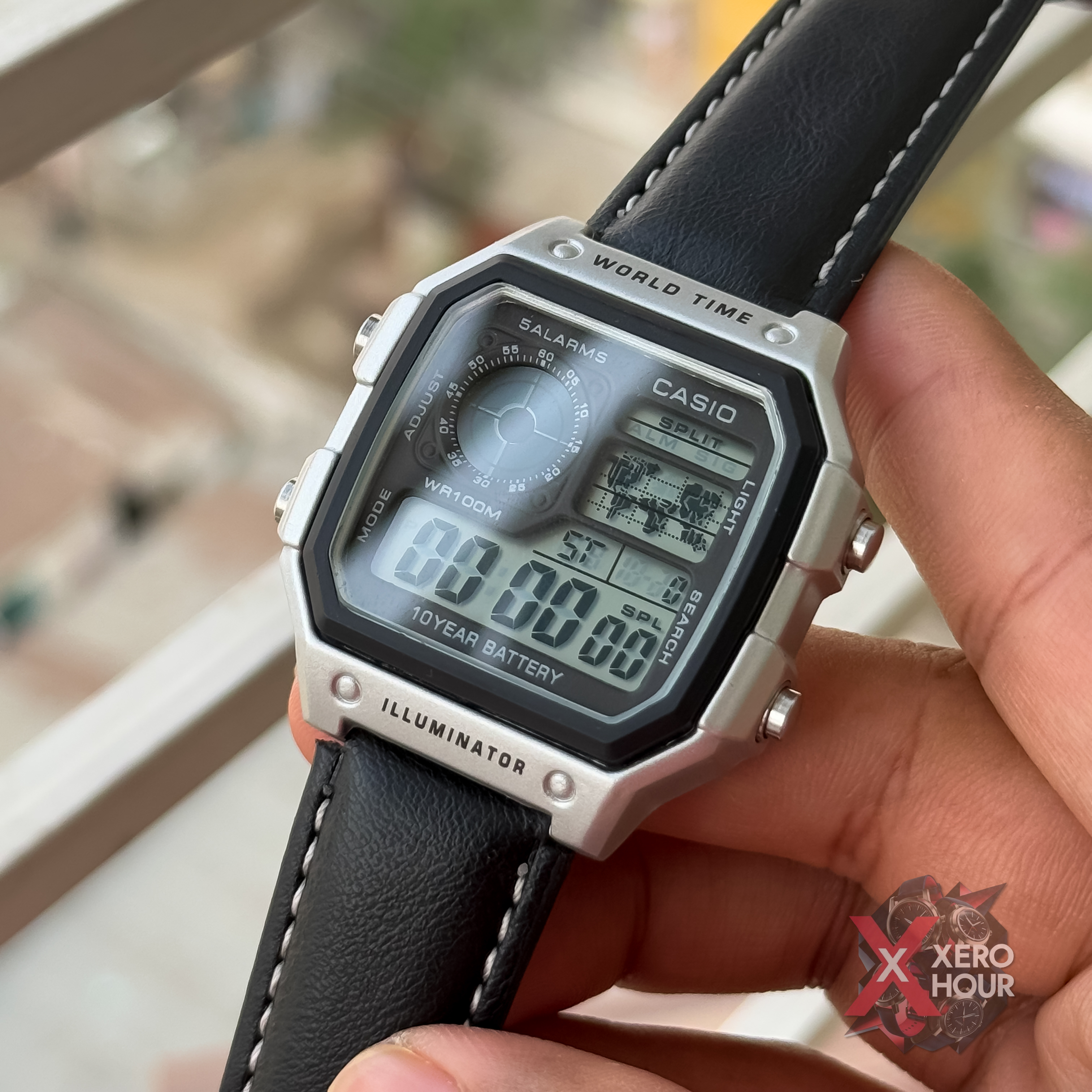 Casio AE 1200 | AA Grade | Black leather belt_img_6