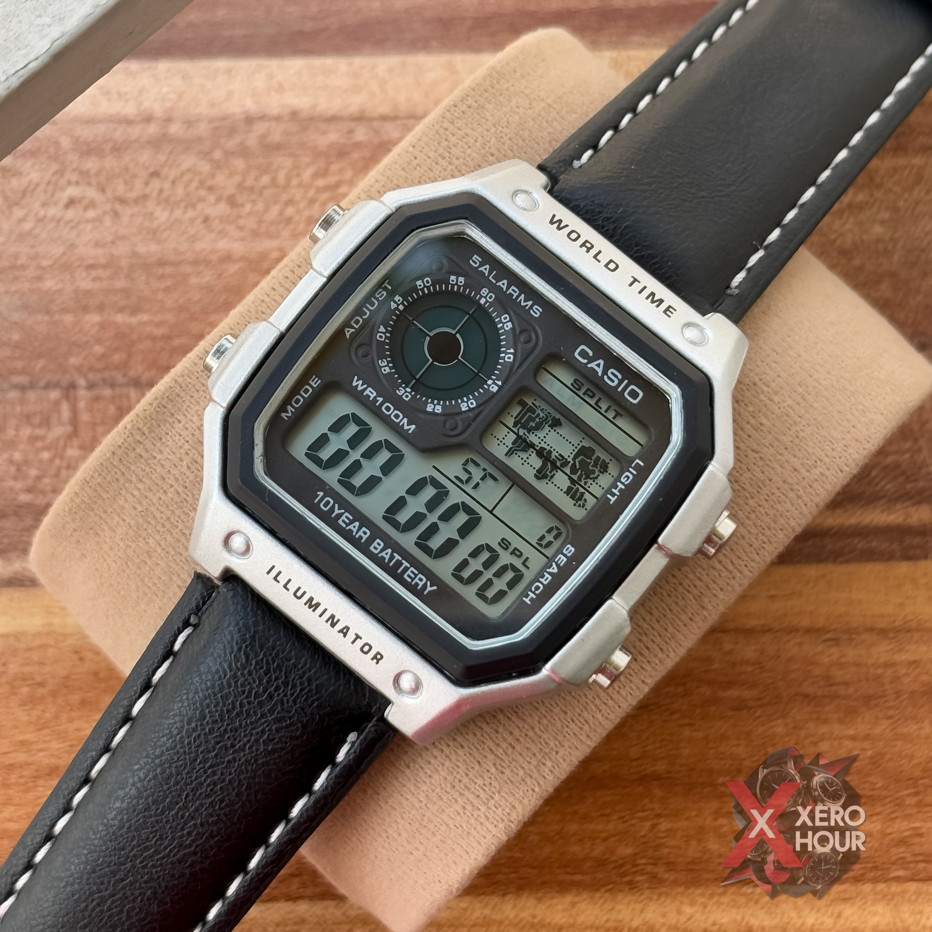 Casio AE 1200 | AA Grade | Black leather belt_img_7