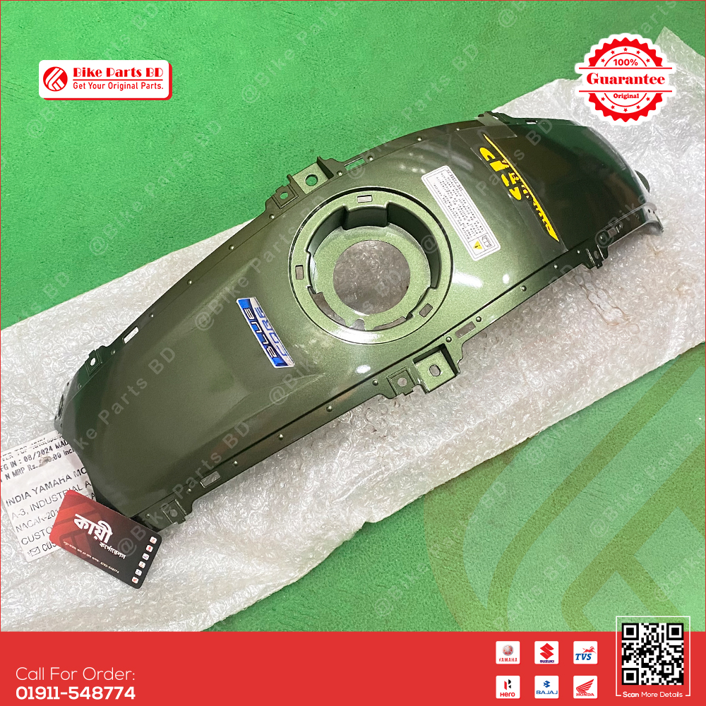 Cover Top for Yamaha FZS V2 & Fazer V2 (Battle Green) bike._img_0