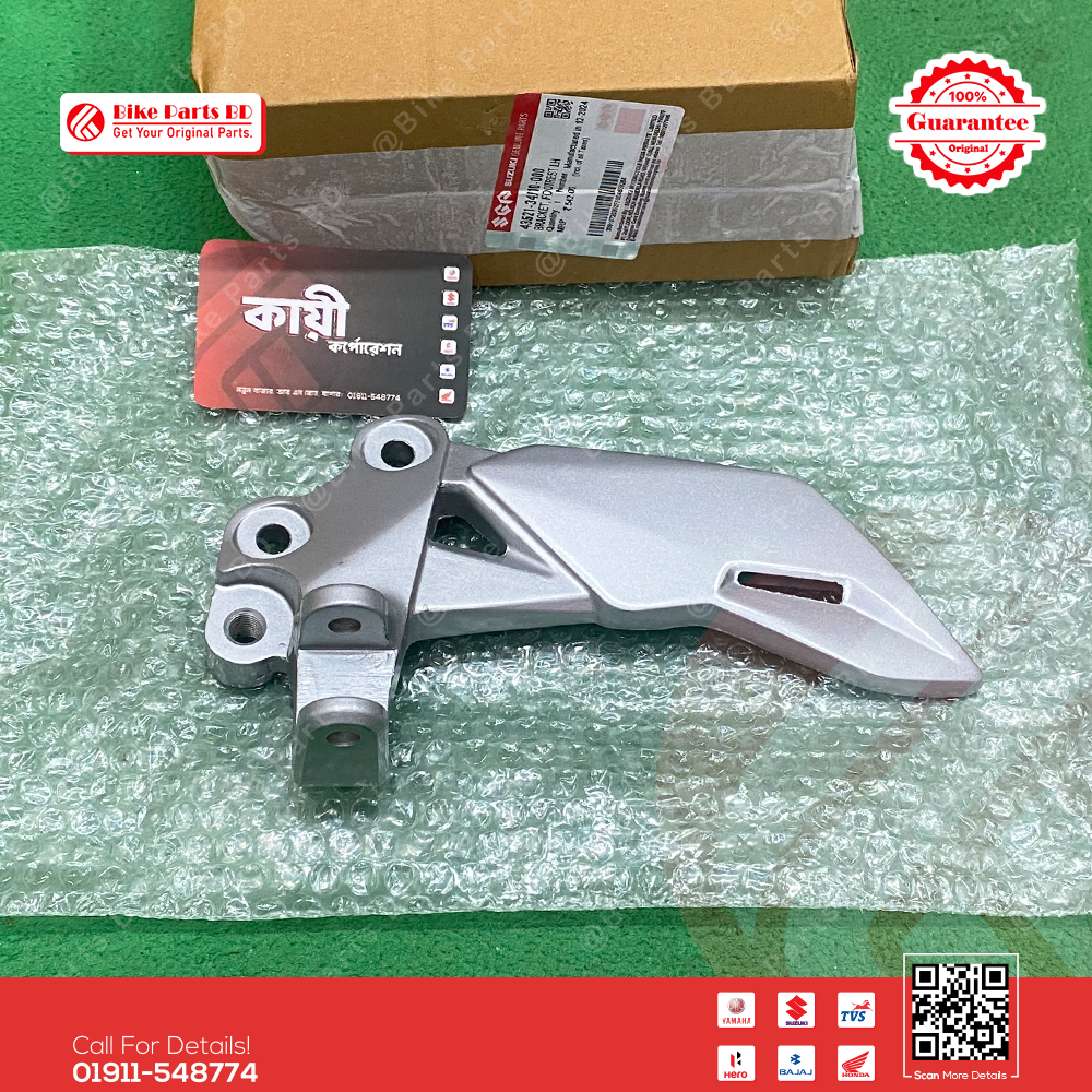 Footrest-Step Holder (LH) for Suzuki Gixxer & Gixxer SF (Old & New Model) bike._img_1