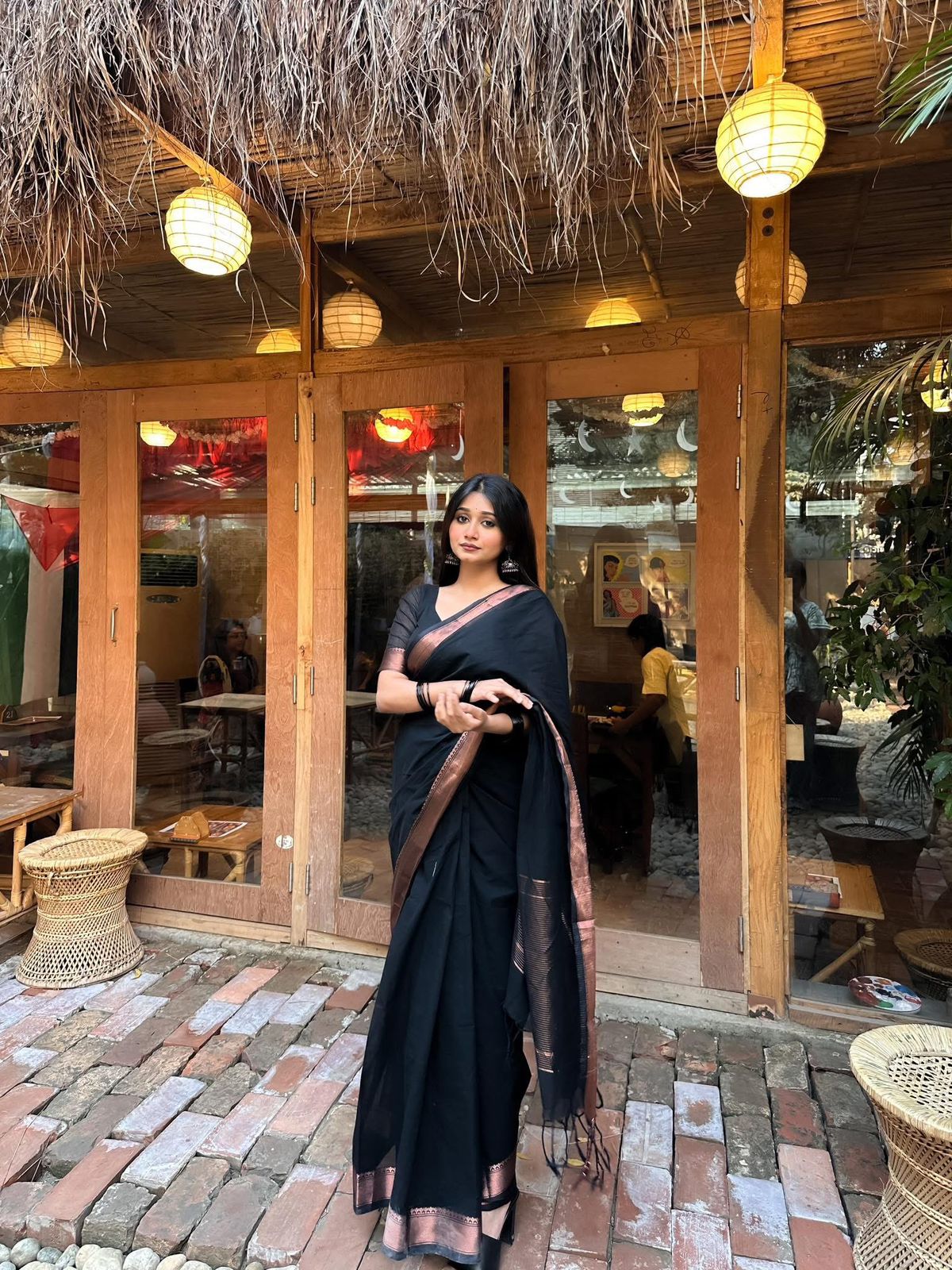 Handloom black saree_img_1