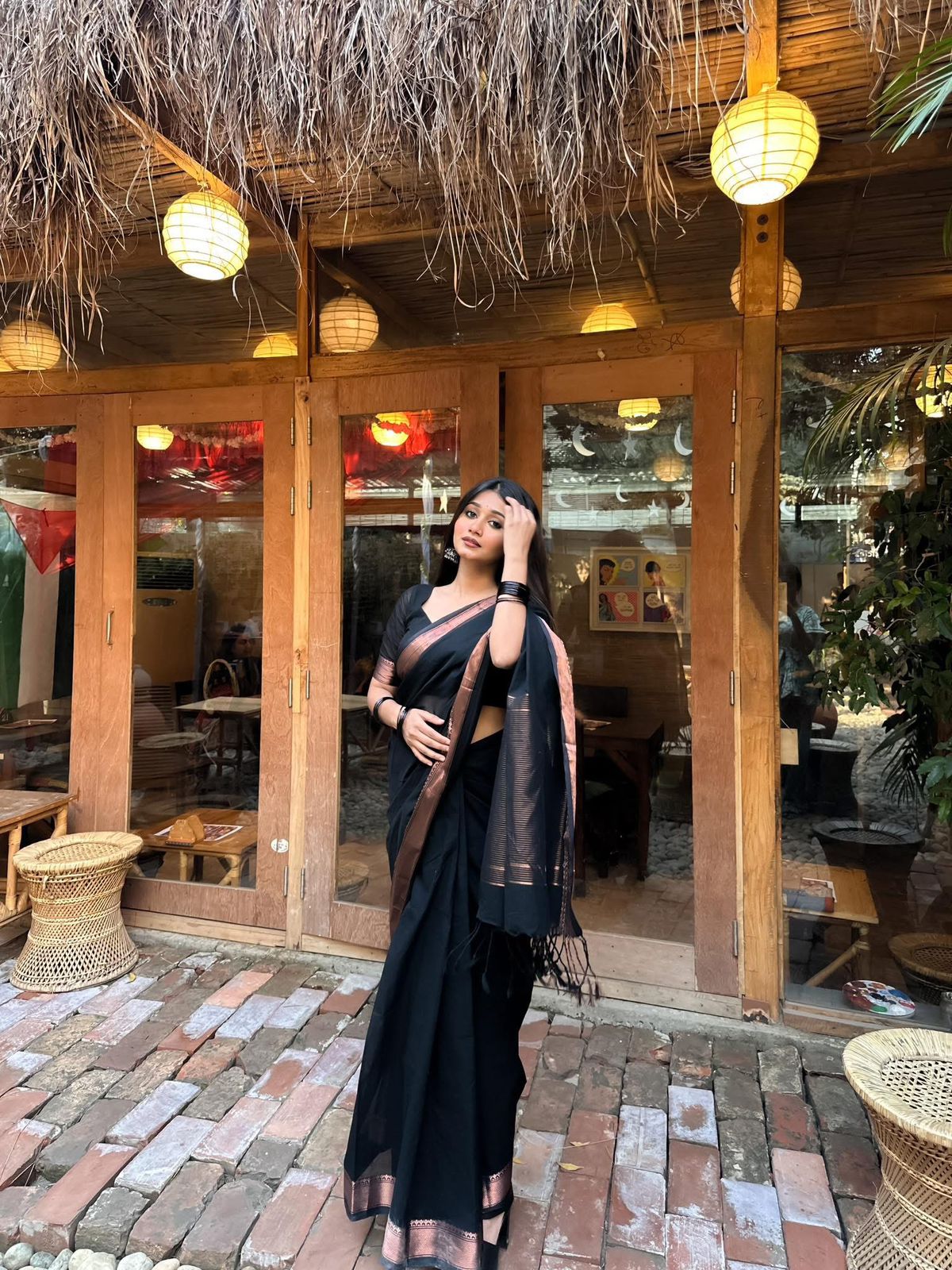 Handloom black saree_img_4