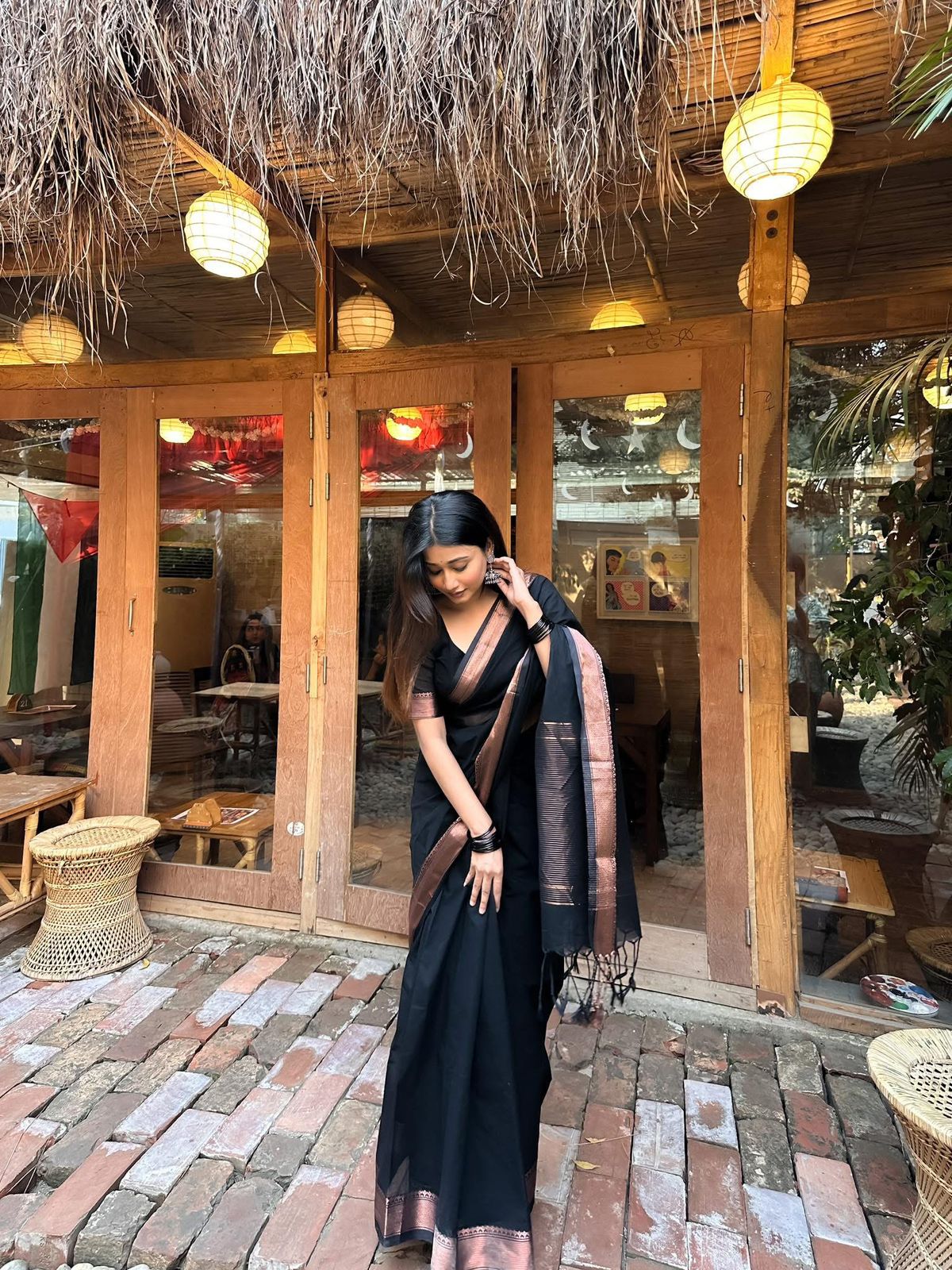 Handloom black saree_img_5