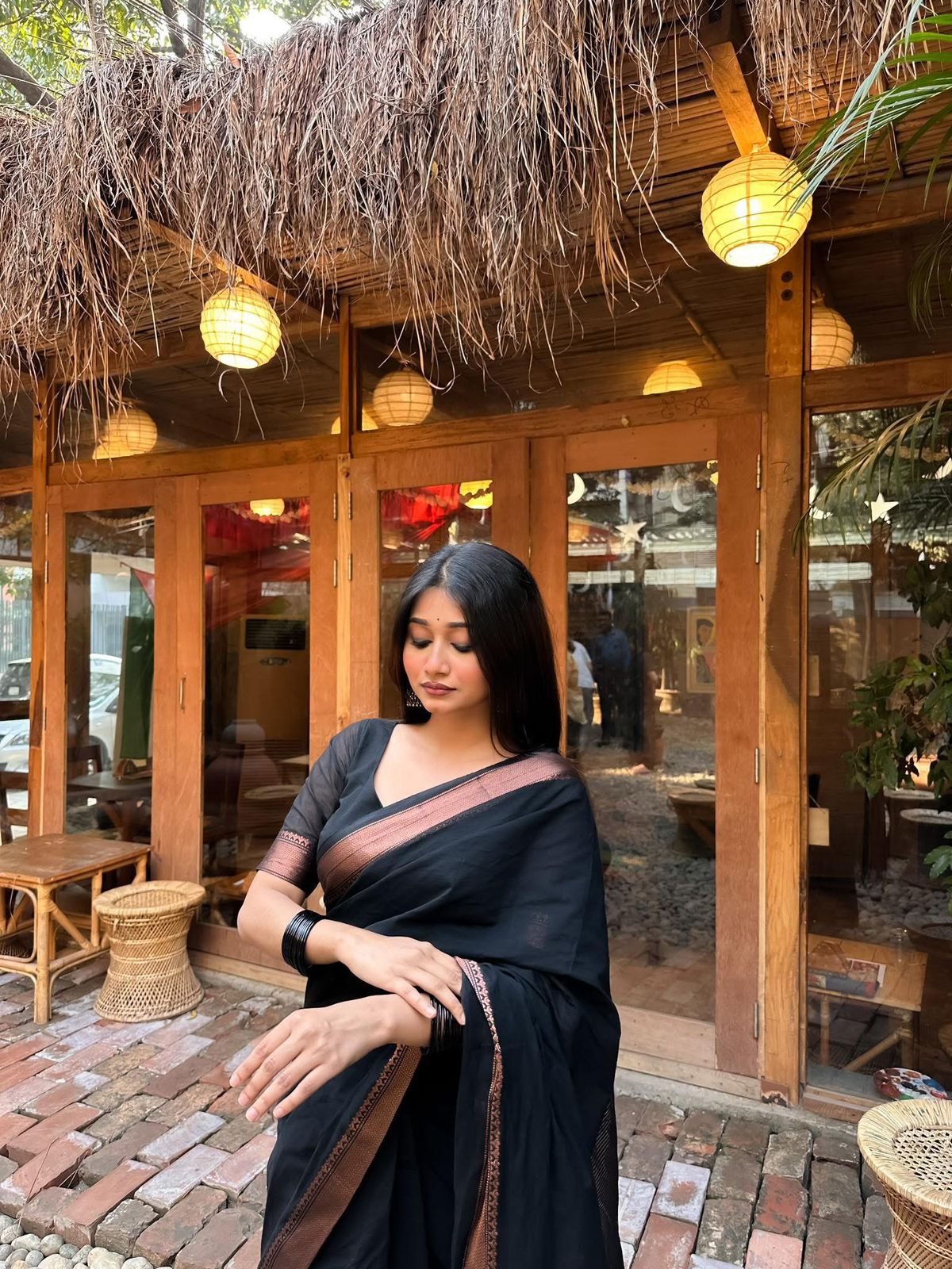 Handloom black saree_img_2