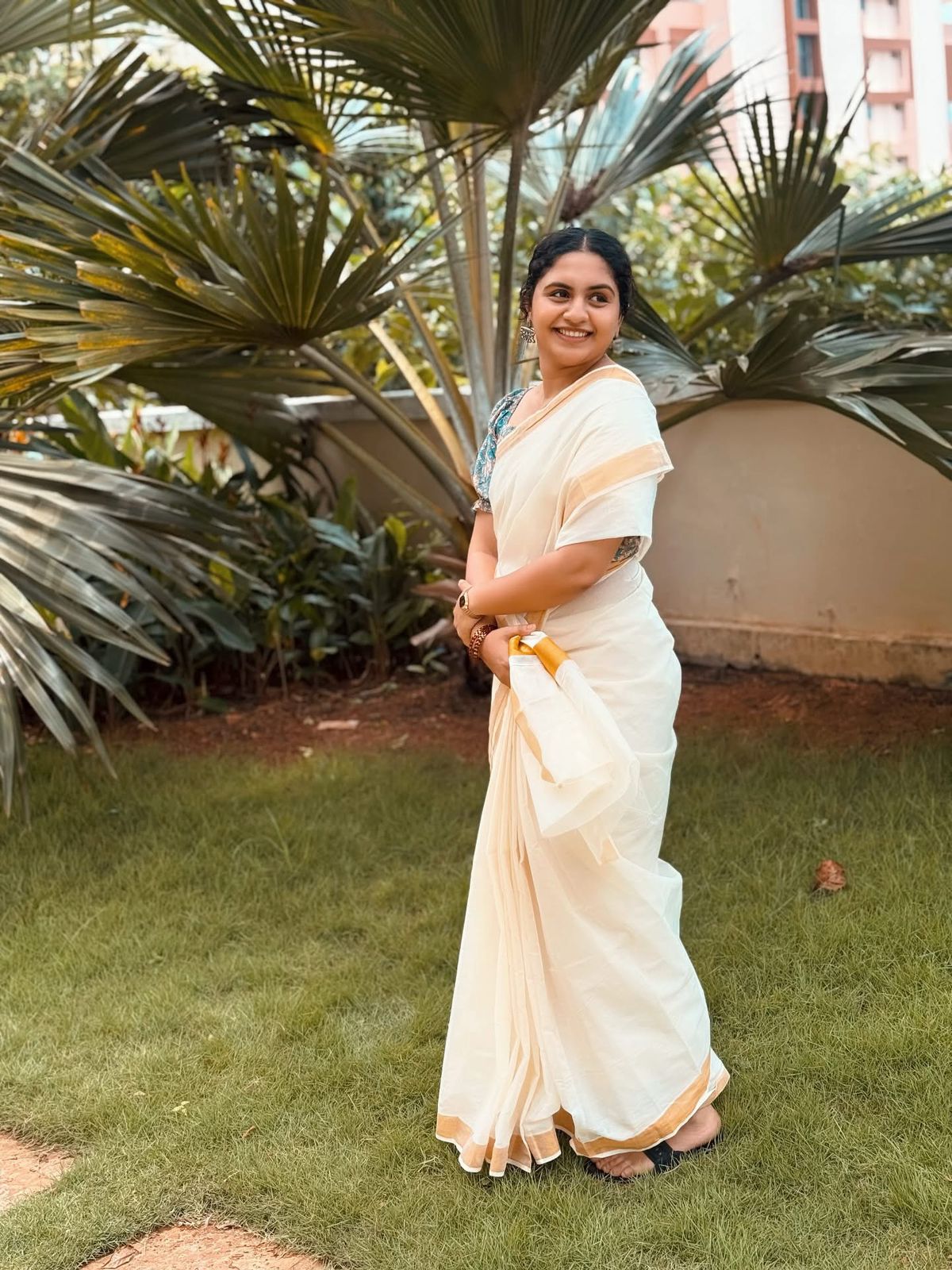 Handloom kerela cotton saree_img_2