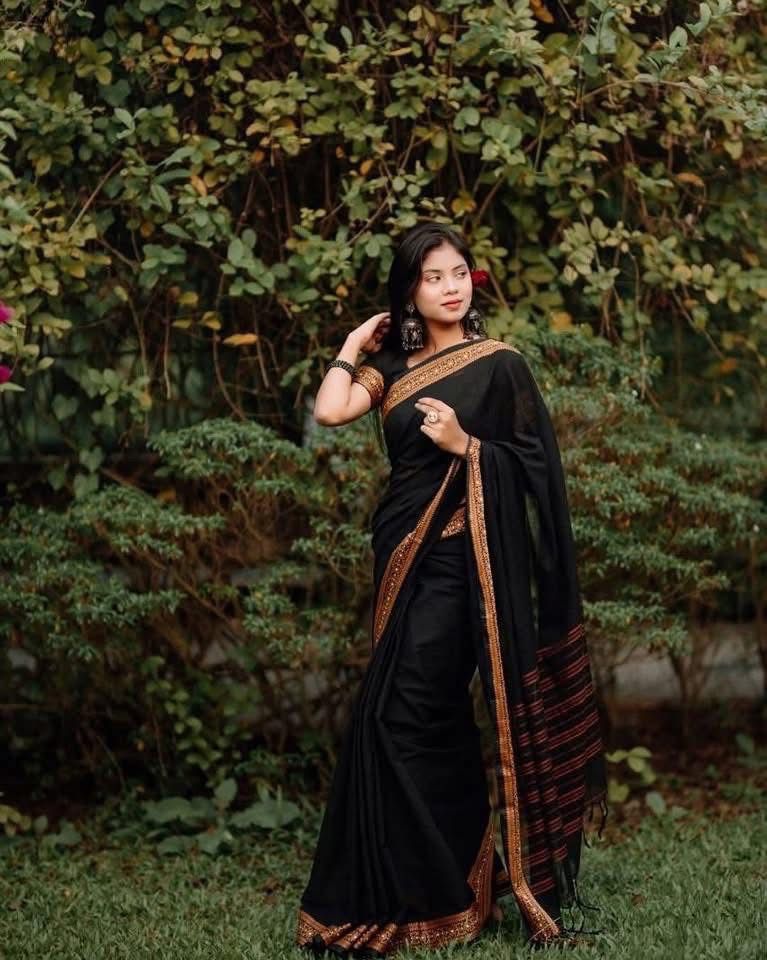 Handloom black copper par_img_3