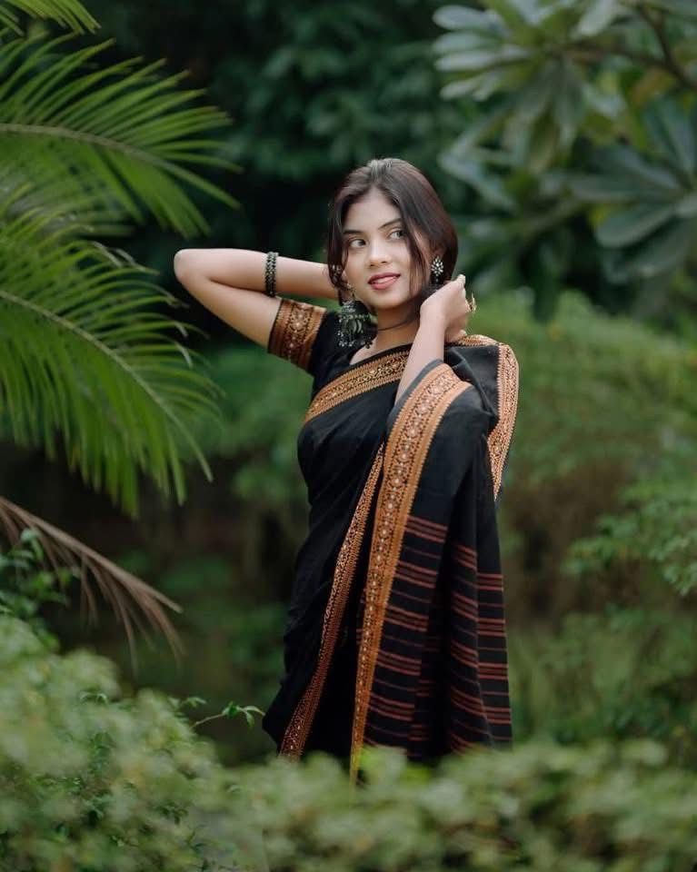 Handloom black copper par_img_4