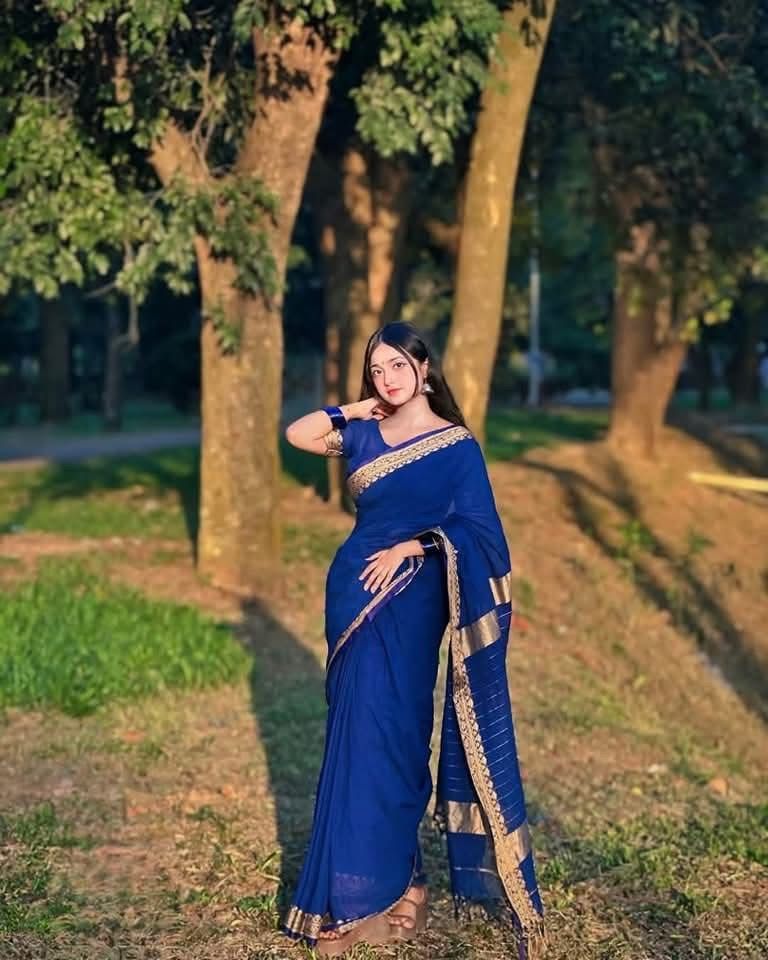 Handloom blue copper par_img_1