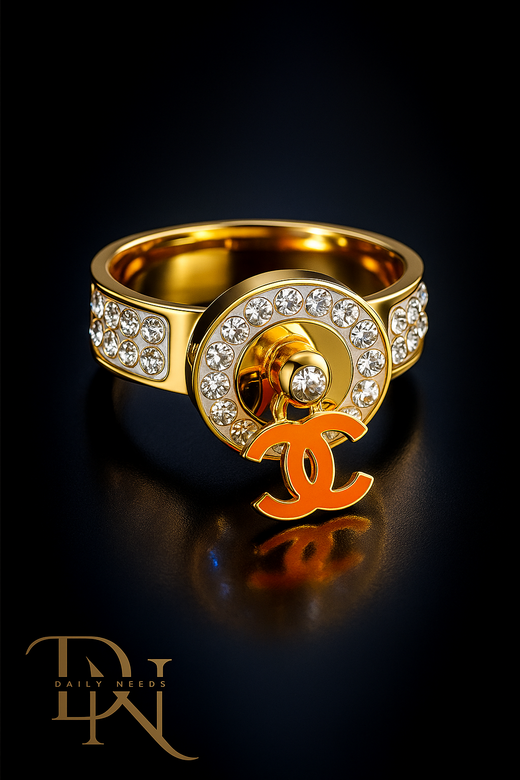 Fashion Trend Titanium Steel Rings for Women | Mixed Rose Gold Color-Preserving Rings_img_2