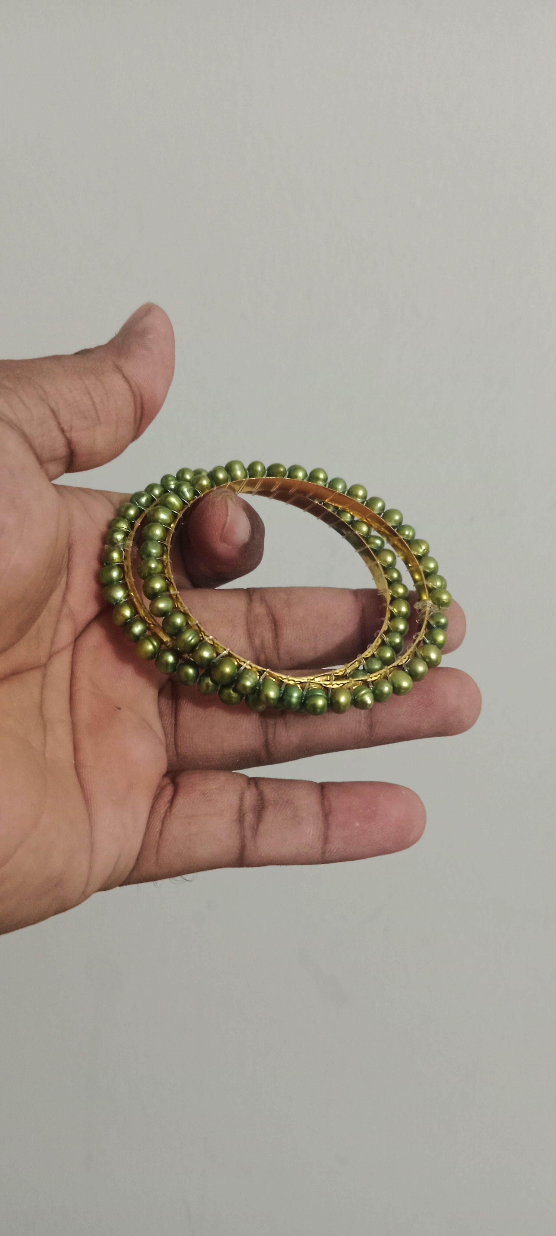 Green Pearl Bangle_img_2