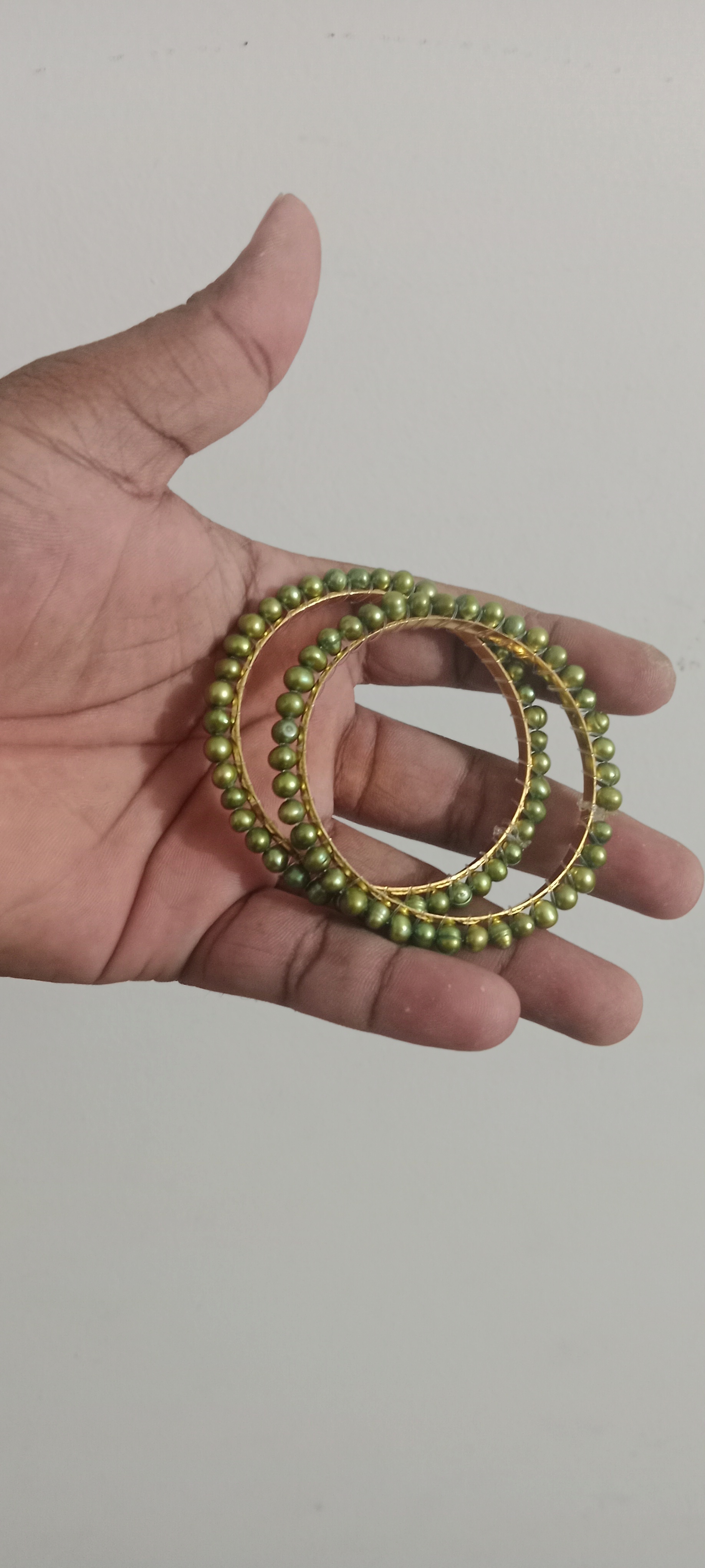 Green Pearl Bangle_img_3