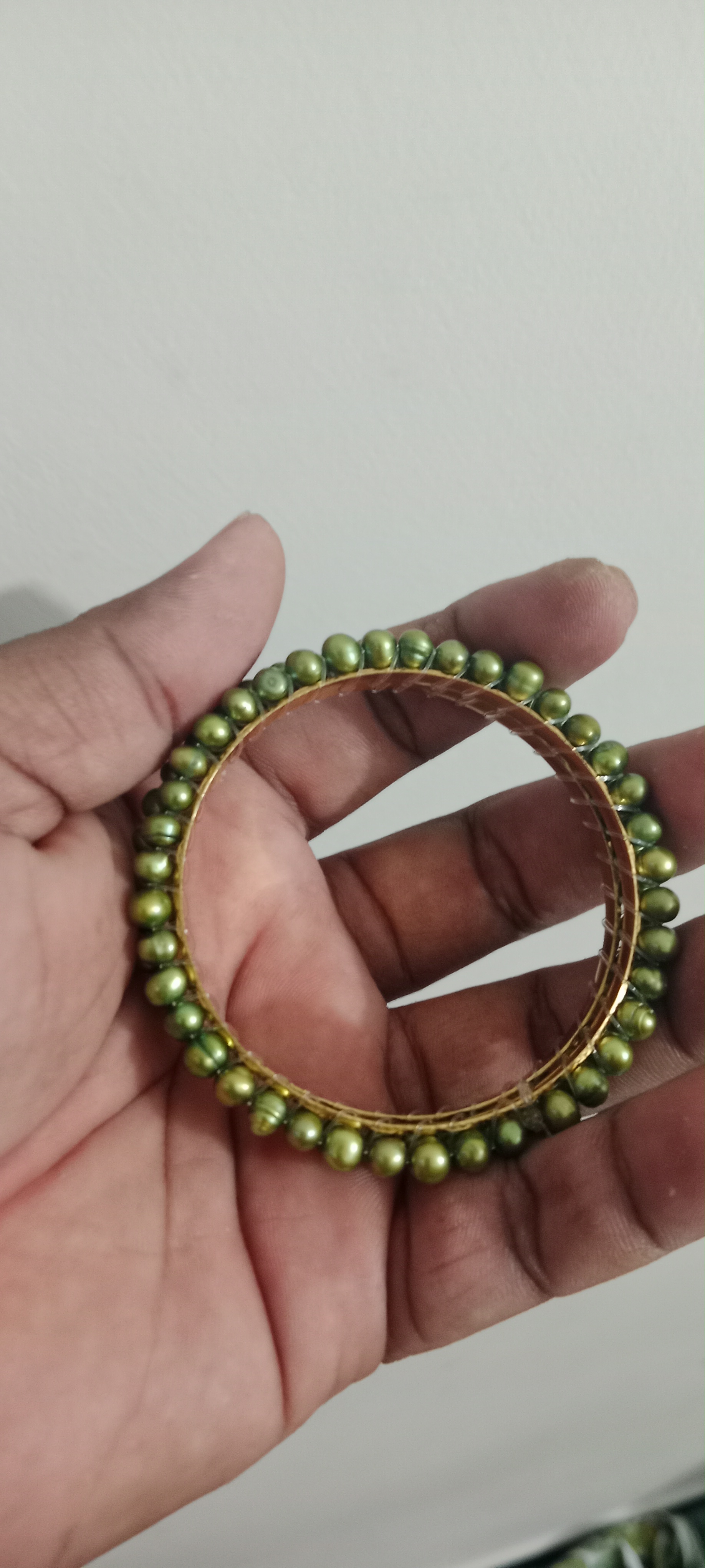 Green Pearl Bangle_img_4