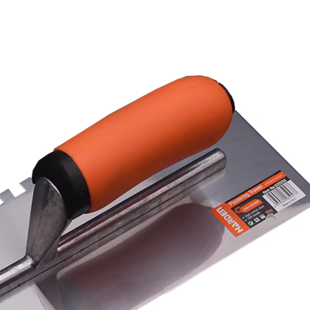 HARDEN Stainless Plastering Trowel with Teeth ( Korni ) 280x120mm; Model: 620258_img_3