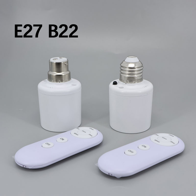 LED Lamp Holder with Wireless Remote & Timer_img_5