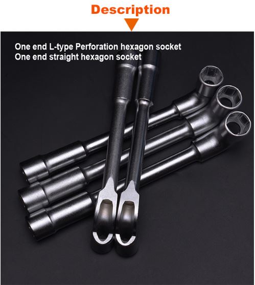 HARDEN L-Type Wrench (8 | 10 | 11 | 12 | 13 | 14 | 15 | 16 | 17 | 19mm), L Wrench, High Strength Metal; 541408 - 541419_img_5