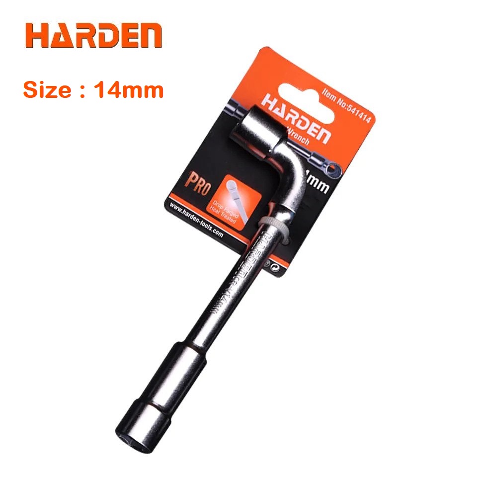 HARDEN L-Type Wrench (8 | 10 | 11 | 12 | 13 | 14 | 15 | 16 | 17 | 19mm), L Wrench, High Strength Metal; 541408 - 541419_img_12