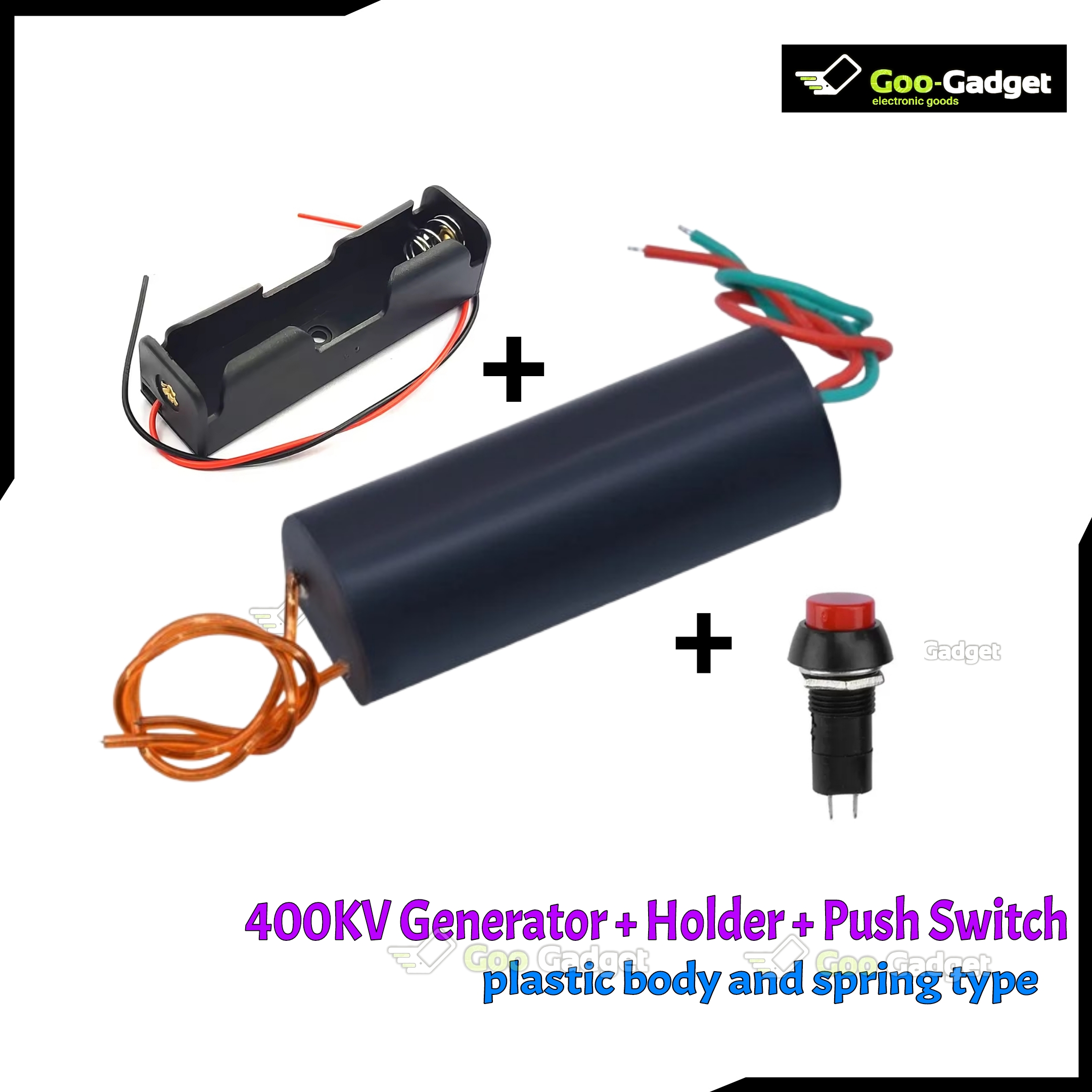 DC Boost 3V-6V to 400kV 400,000V Generator Module High Voltage Step-Up Power_img_1