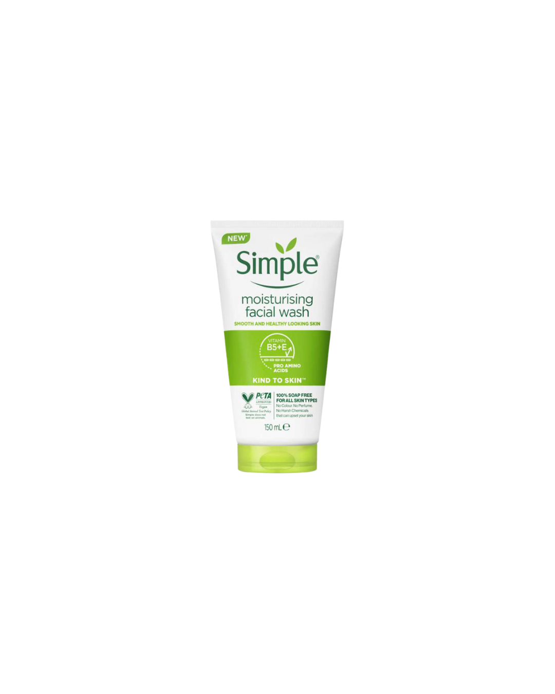 Simple Kind to Skin Moisturizing Face Wash 150ML_img_1