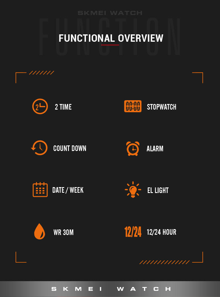 SKMEI 2269 Digital Watch- Black Dial- Black Bezel- Black Strap- TF Code SK962DB_img_5