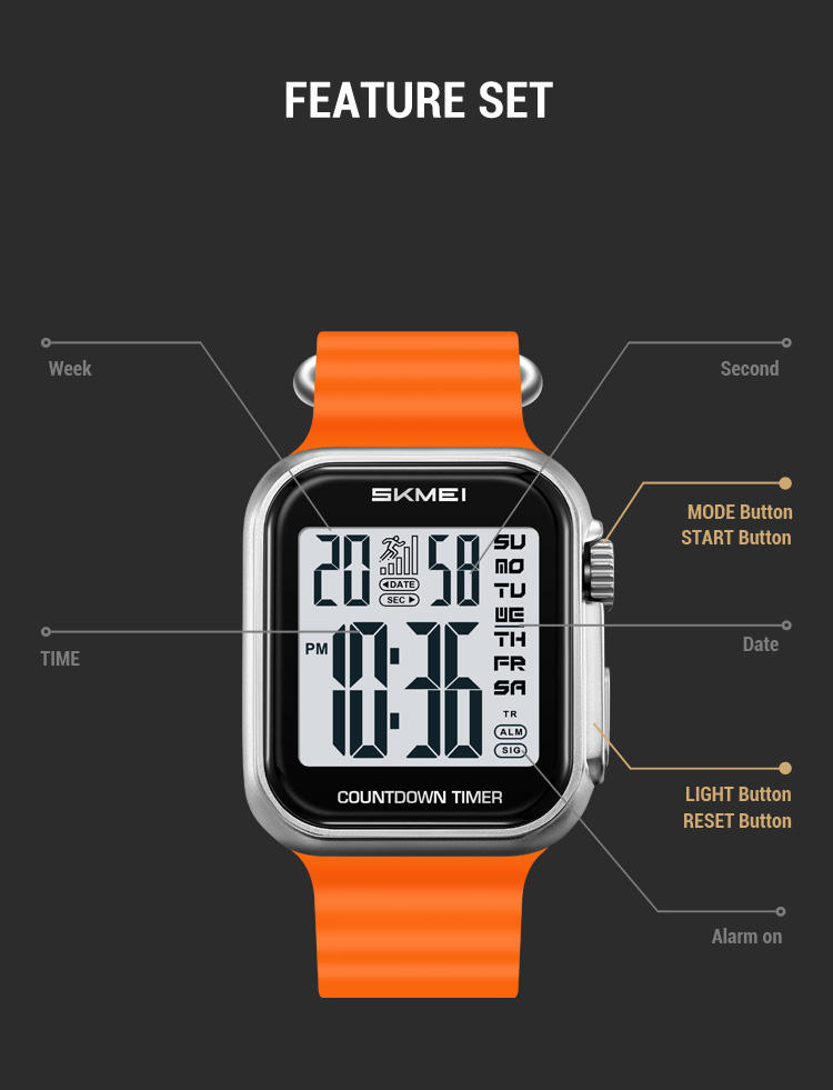 SKMEI 2269 Digital Watch- Black Dial- Black Bezel- Black Strap- TF Code SK962DB_img_10