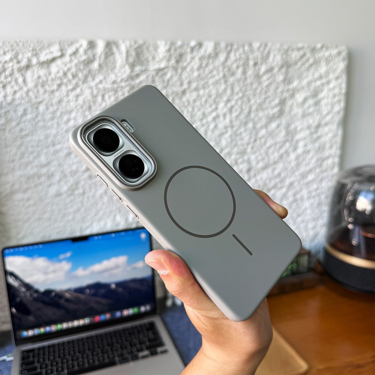 iQOO Neo11 Skin-like Feel Magnetic ring Hard Pc Cover_img_6