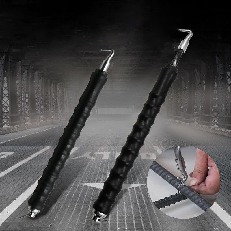 TANDT Steel Bar Strapping Device Building Tools Rebar hook, rod binding tool, Binding Rod with Wire; TT2019_img_4