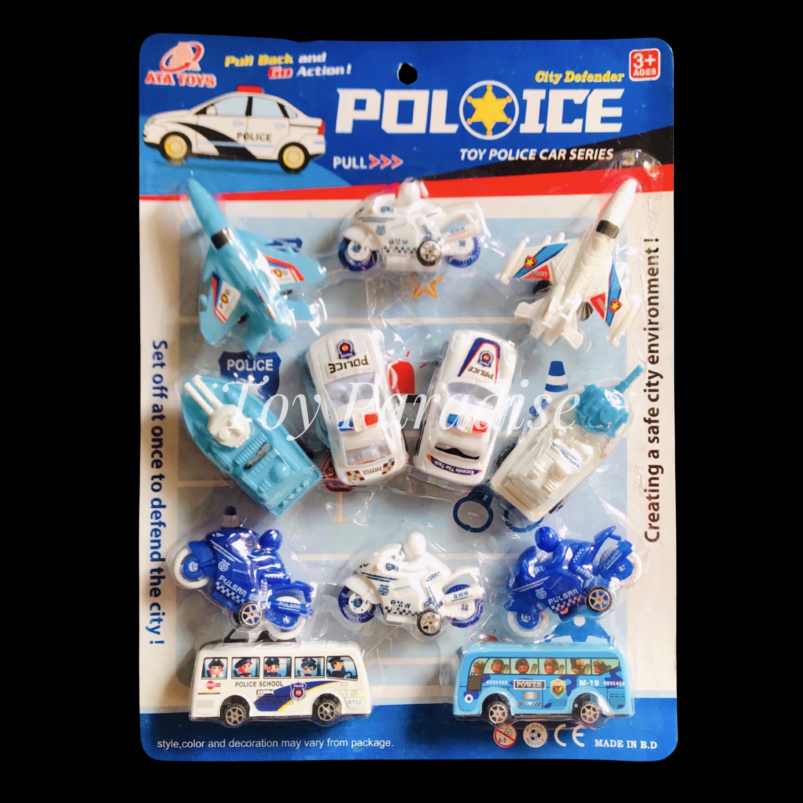 Police Vehicles Set