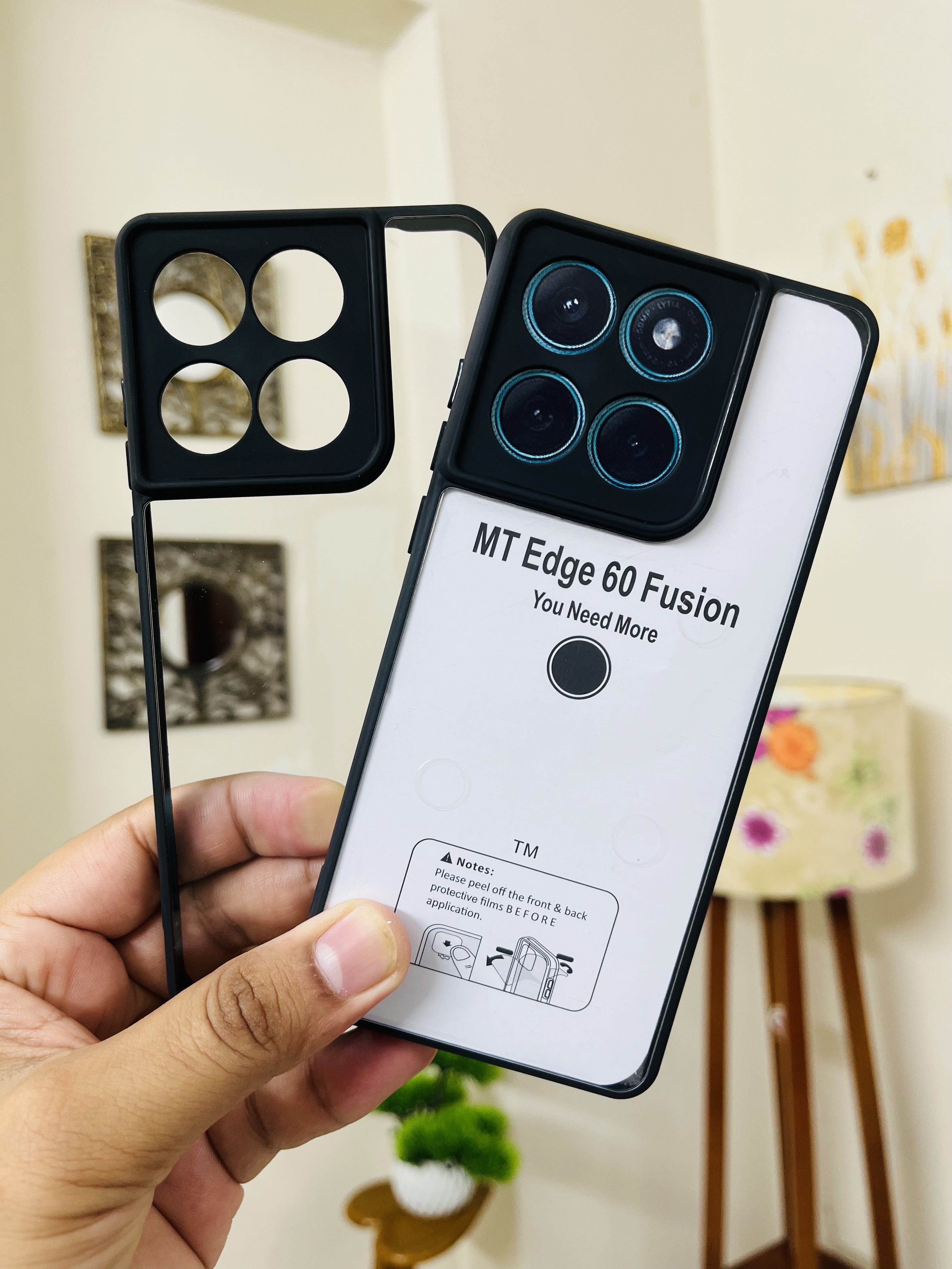 Q Series Brand Motorola Edge 60 Fusion Back Cover